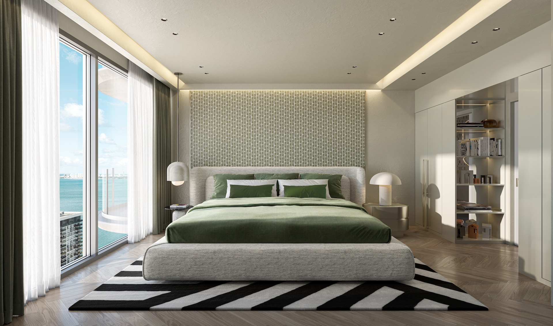 2 Bedroom Primary Bedroom Sage